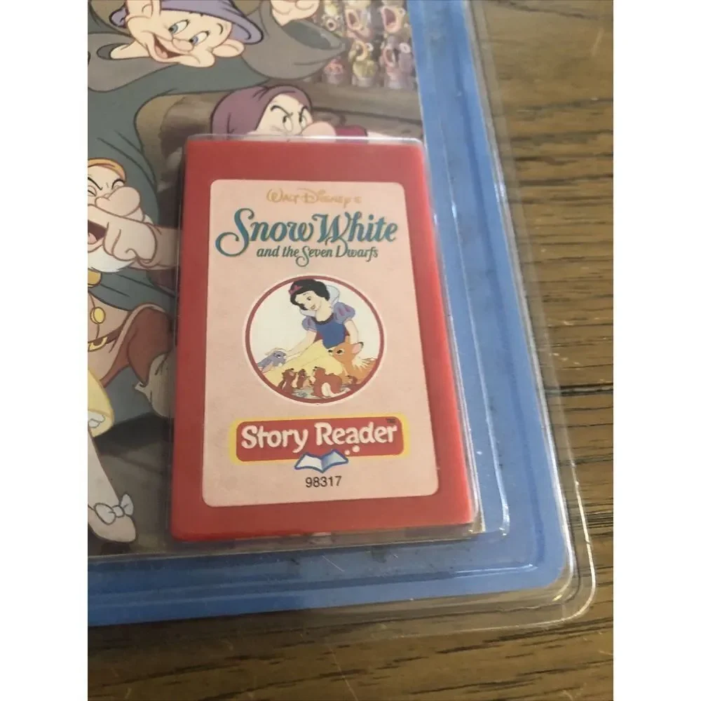 NEW : Story Reader Disney's Snow White and the Seven Dwarfs Book & Cartridge